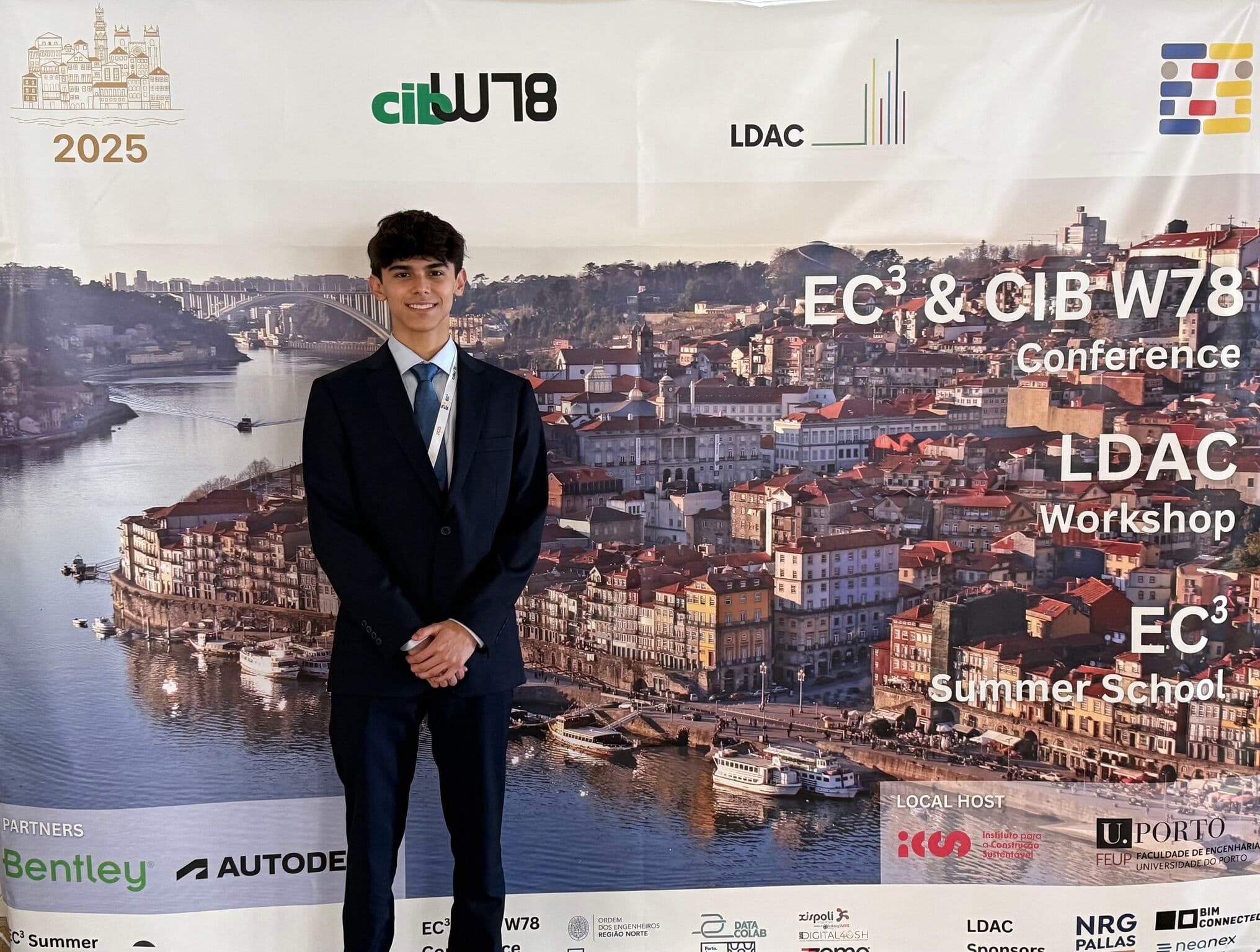At the EC³ and CIB W78 conference in Porto, where the paper was published